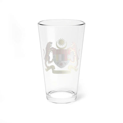 Coat of arms of Malaysia (1982-1988) - Pint Glass 16oz-Go Mug Yourself