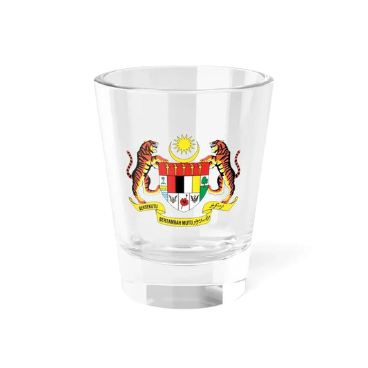 Coat of arms of Malaysia (1982-1988) - Shot Glass 1.5oz 1.5oz - Go Mug Yourself