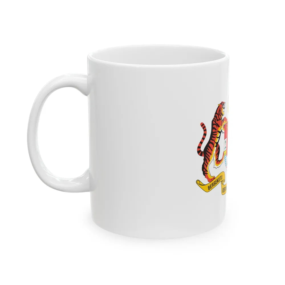 Coat of arms of Malaysia - White Coffee Mug-Go Mug Yourself