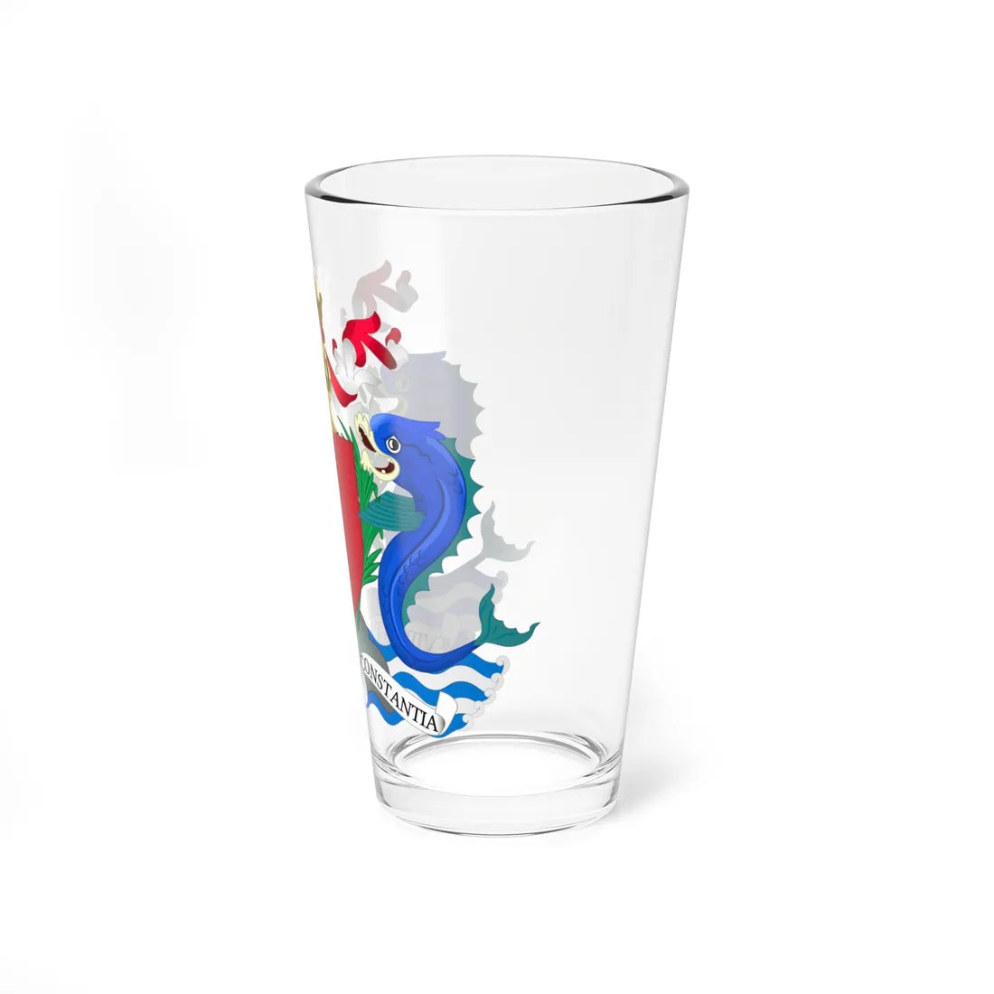Coat of arms of Malta 1964-1975 (Malta) (Coat of Arms) Pint Glass 16oz - Go Mug Yourself