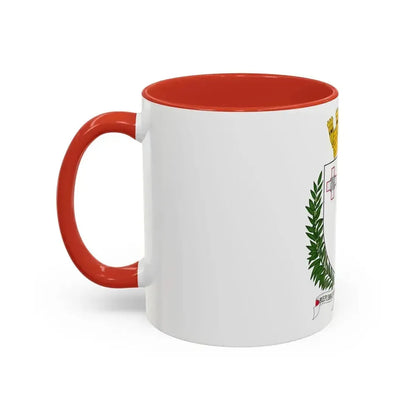 Coat of arms of Malta - Accent Coffee Mug - Go Mug Yourself