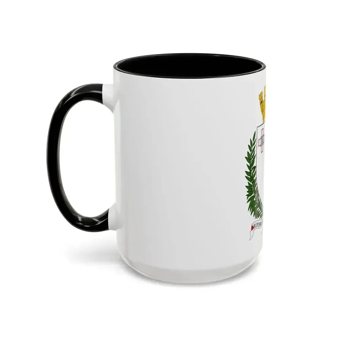 Coat of arms of Malta - Accent Coffee Mug - Go Mug Yourself
