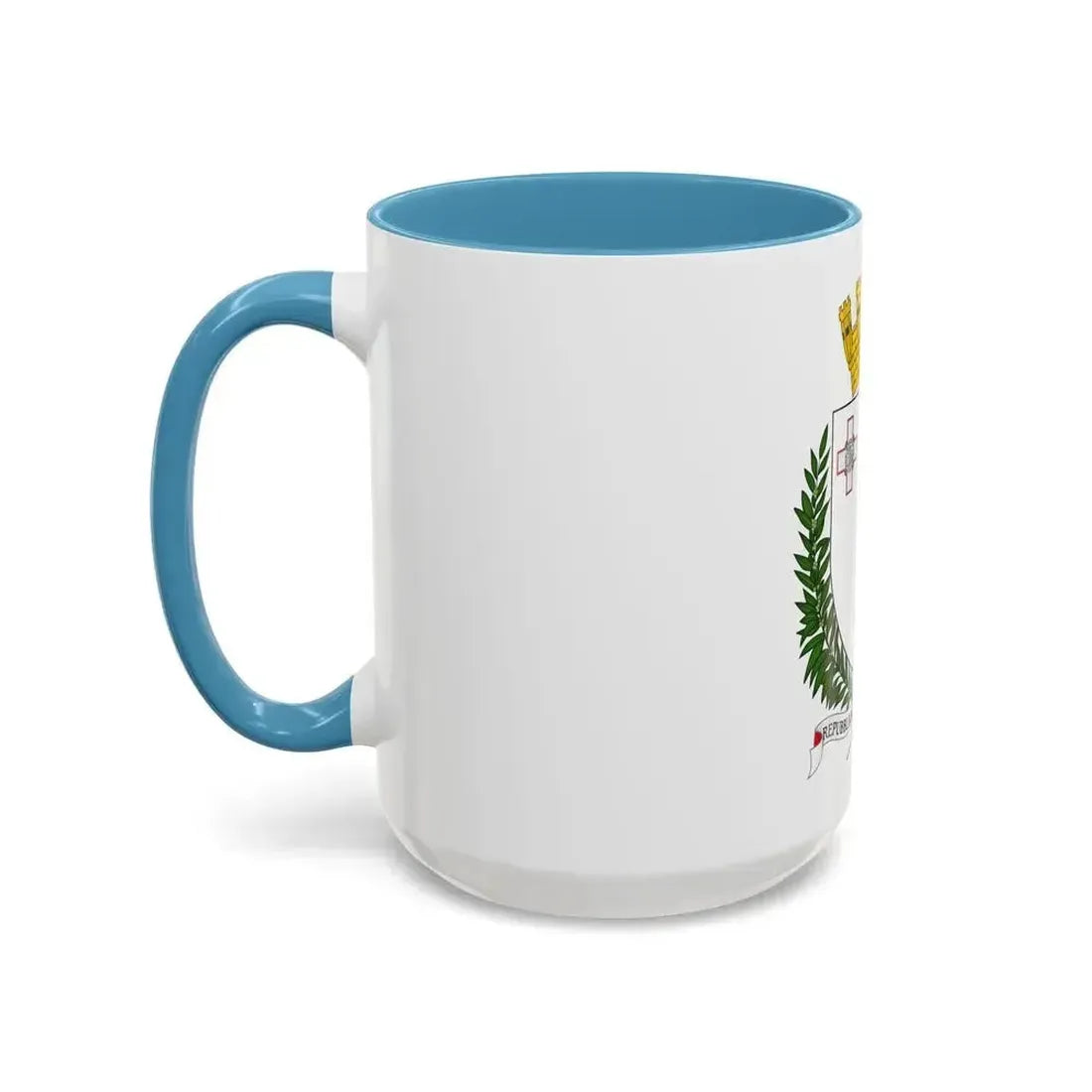 Coat of arms of Malta - Accent Coffee Mug - Go Mug Yourself