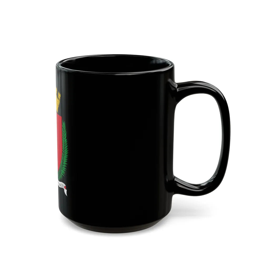 Coat of arms of Malta - Black Coffee Mug-Go Mug Yourself