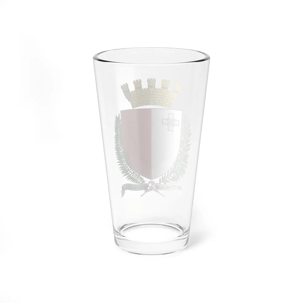 Coat of arms of Malta - Pint Glass 16oz-Go Mug Yourself