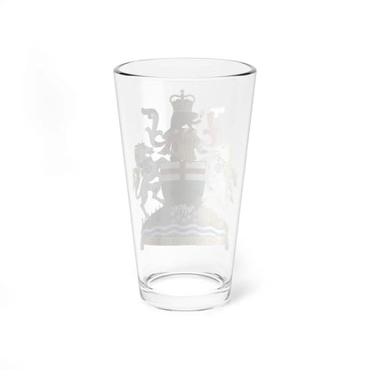 Coat of arms of Manitoba (Canada) (Coat of Arms) Pint Glass 16oz - Go Mug Yourself