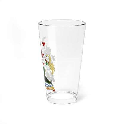 Coat of arms of Manitoba (Canada) (Coat of Arms) Pint Glass 16oz - Go Mug Yourself