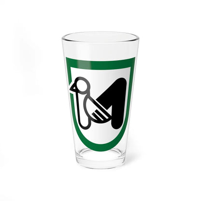Coat of arms of Marche (Italy) (Coat of Arms) Pint Glass 16oz 16oz - Go Mug Yourself