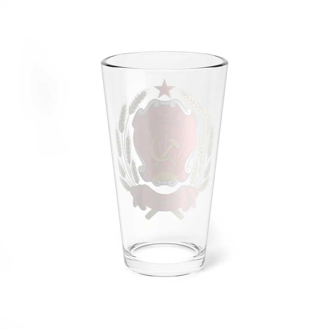 Coat of arms of Mari ASSR (Russia) (Coat of Arms) Pint Glass 16oz - Go Mug Yourself