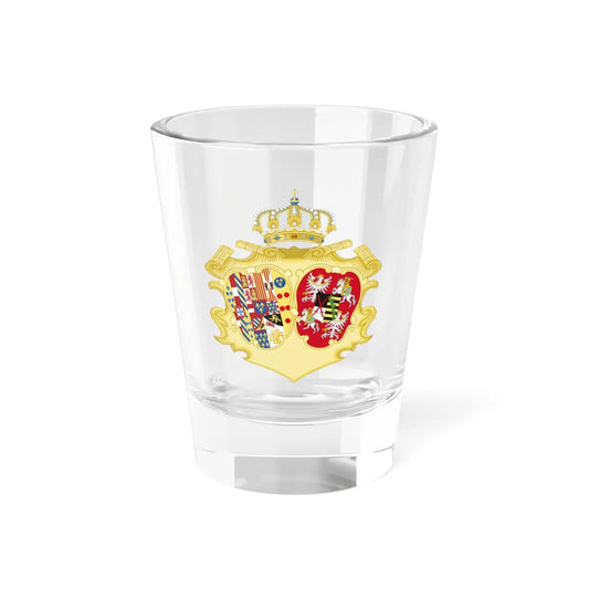Coat of Arms of Maria Amalia of Saxony Queen of Naples and Sicily (Lithuania) (Coat of Arms) Shot Glass 1.5oz 1.5oz - Go Mug Yourself