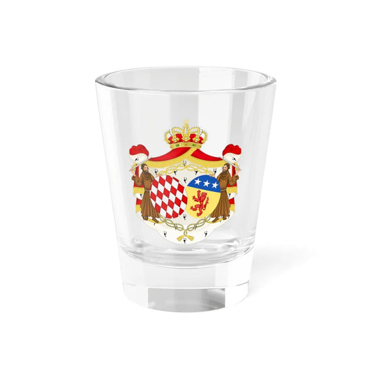 Coat of Arms of Maria Caroline Princess of Monaco (Monaco) (Coat of Arms) Shot Glass 1.5oz 1.5oz - Go Mug Yourself