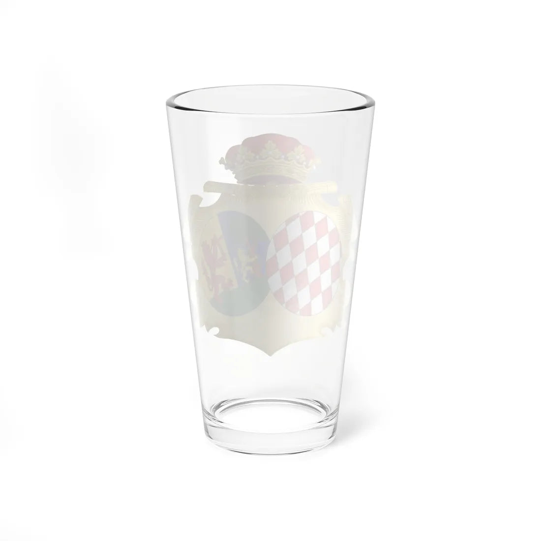 Coat of Arms of Maria Caterina Princess of Monaco (Spain) (Coat of Arms) Pint Glass 16oz - Go Mug Yourself