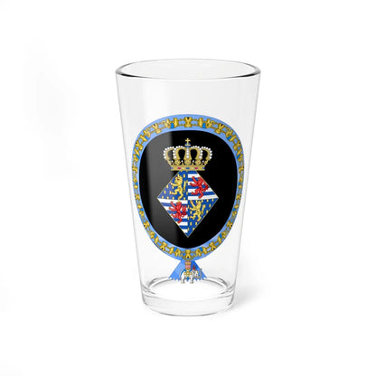 Coat of Arms of Maria Teresa of Luxembourg Order of the Elephant (Luxembourg) (Coat of Arms) Pint Glass 16oz 16oz - Go Mug Yourself