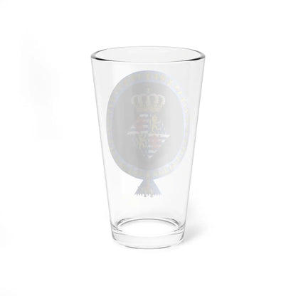 Coat of Arms of Maria Teresa of Luxembourg Order of the Elephant (Luxembourg) (Coat of Arms) Pint Glass 16oz - Go Mug Yourself