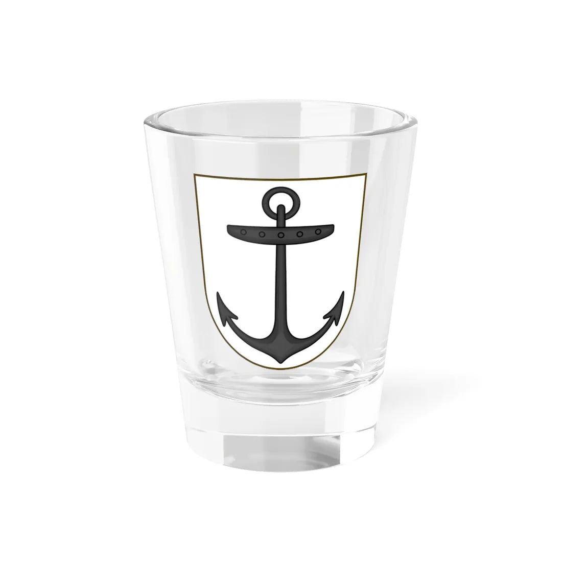 Coat of arms of Mariager (Denmark) (Coat of Arms) Shot Glass 1.5oz 1.5oz - Go Mug Yourself