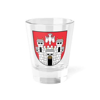 Coat of arms of Maribor 2020 (Slovenia) (Coat of Arms) Shot Glass 1.5oz 1.5oz - Go Mug Yourself