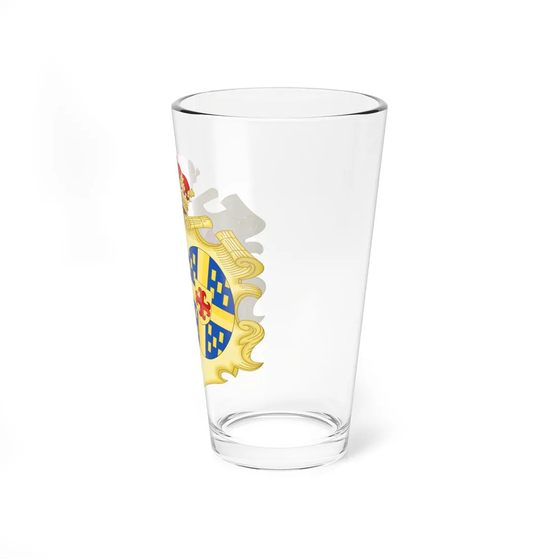 Coat of Arms of Marie Thérèse de Choiseul Princess of Monaco (Spain) (Coat of Arms) Pint Glass 16oz - Go Mug Yourself