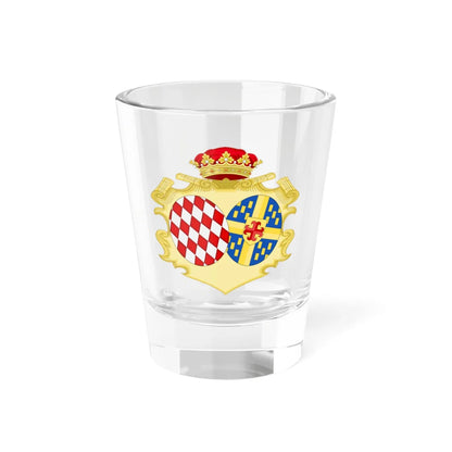 Coat of Arms of Marie Thérèse de Choiseul Princess of Monaco (Spain) (Coat of Arms) Shot Glass 1.5oz 1.5oz - Go Mug Yourself