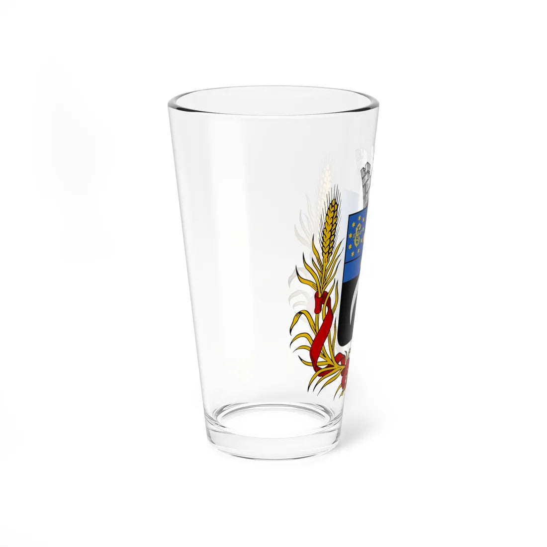 Coat of arms of Mariupol 1866 (Ukraine) (Coat of Arms) Pint Glass 16oz - Go Mug Yourself