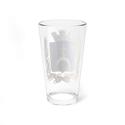 Coat of arms of Mariupol 1866 (Ukraine) (Coat of Arms) Pint Glass 16oz - Go Mug Yourself