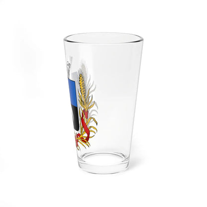 Coat of arms of Mariupol 1866 (Ukraine) (Coat of Arms) Pint Glass 16oz - Go Mug Yourself
