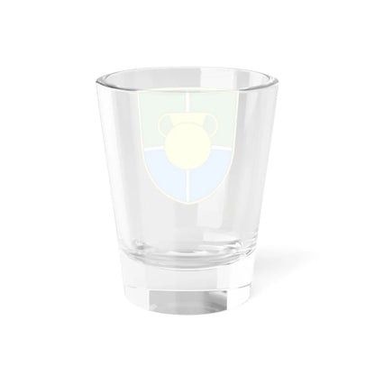 Coat of arms of Šmarješke Toplice (Slovenia) (Coat of Arms) Shot Glass 1.5oz - Go Mug Yourself