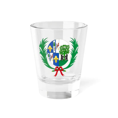 Coat of Arms of Marta Larraechea Bolívar (Switzerland) (Coat of Arms) Shot Glass 1.5oz 1.5oz - Go Mug Yourself