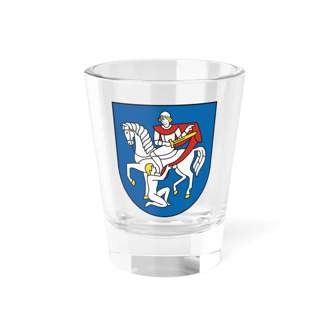 Coat of Arms of Martin (Slovakia) (Coat of Arms) Shot Glass 1.5oz 1.5oz - Go Mug Yourself