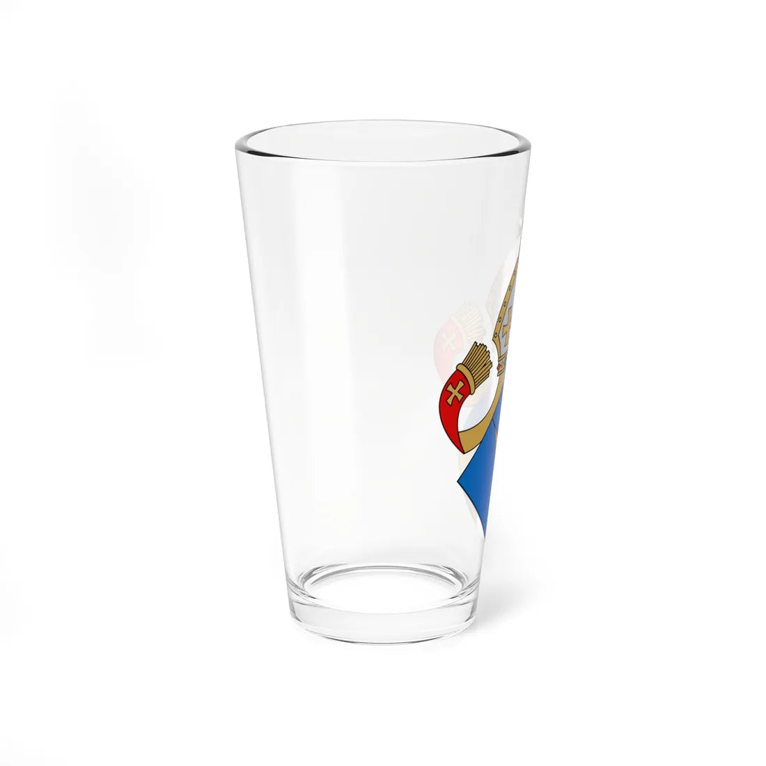 Coat of arms of Martti Skytte (Finland) (Coat of Arms) Pint Glass 16oz - Go Mug Yourself
