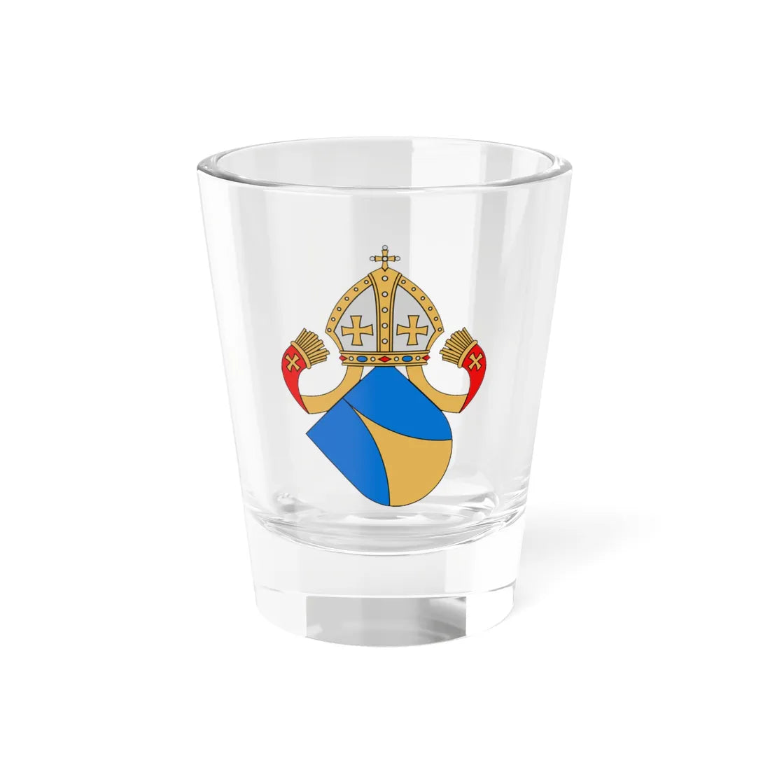 Coat of arms of Martti Skytte (Finland) (Coat of Arms) Shot Glass 1.5oz 1.5oz - Go Mug Yourself