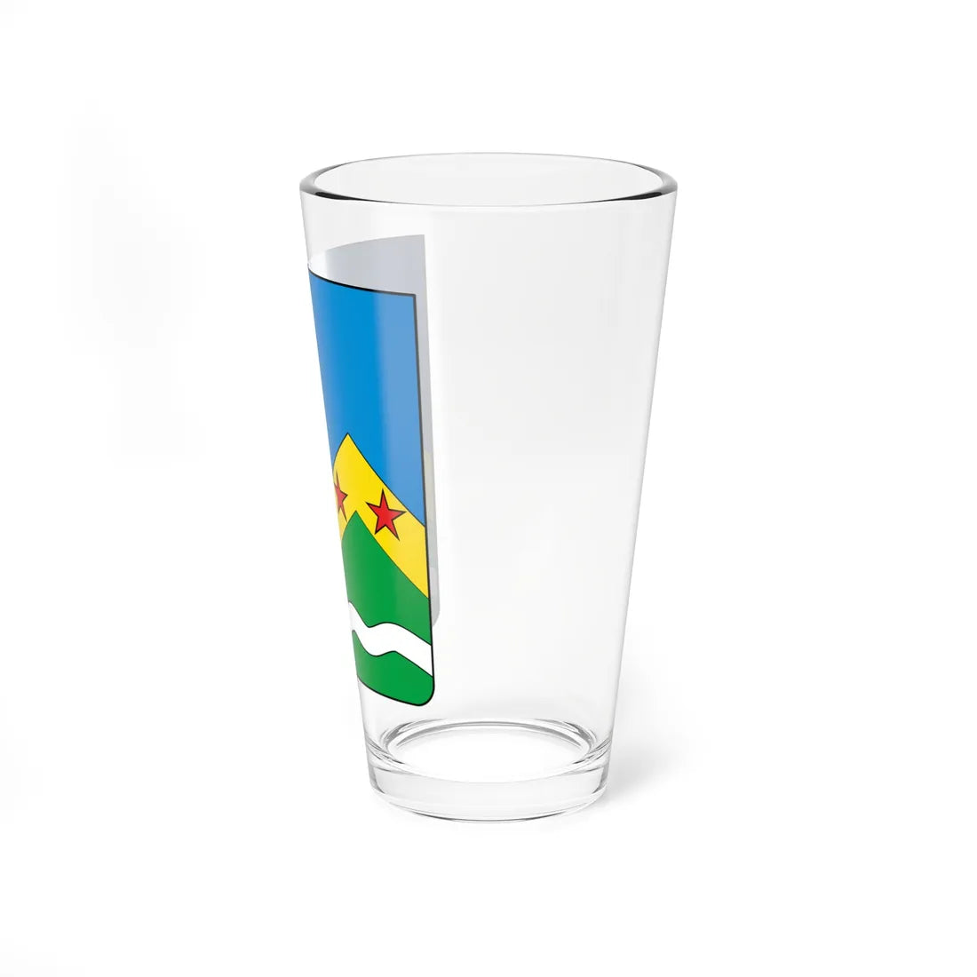 Coat of arms of Marushkinskoe (Russia) (Coat of Arms) Pint Glass 16oz - Go Mug Yourself