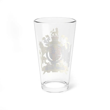 Coat of Arms of Mary I of England 1554-1558 and Philip II of Spain Variant 1 Shield 1 (England) (Coat of Arms) Pint Glass 16oz - Go Mug Yourself