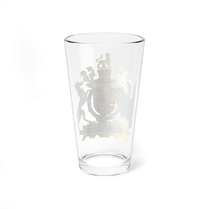Coat of Arms of Mary I of England 1554-1558 and Philip II of Spain Variant 2 Shield 2 (England) (Coat of Arms) Pint Glass 16oz - Go Mug Yourself
