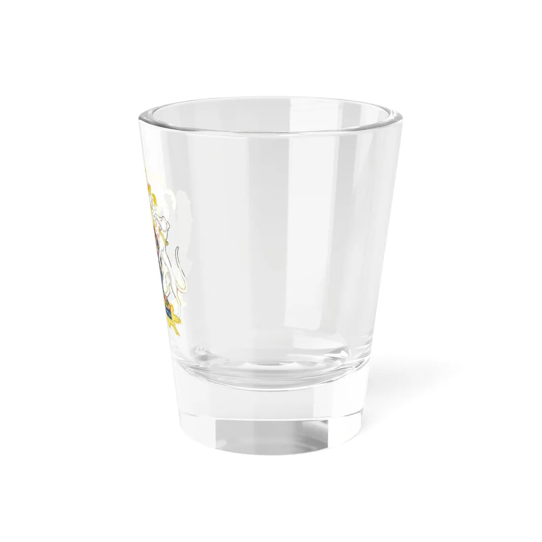 Coat of Arms of Mary I of England 1554-1558 and Philip II of Spain Variant 2 Shield 3 (England) (Coat of Arms) Shot Glass 1.5oz - Go Mug Yourself