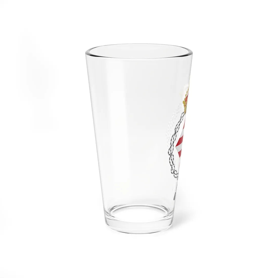 Coat of Arms of Mary of Austria as Dowager Queen of Hungary (Belgium) (Coat of Arms) Pint Glass 16oz - Go Mug Yourself