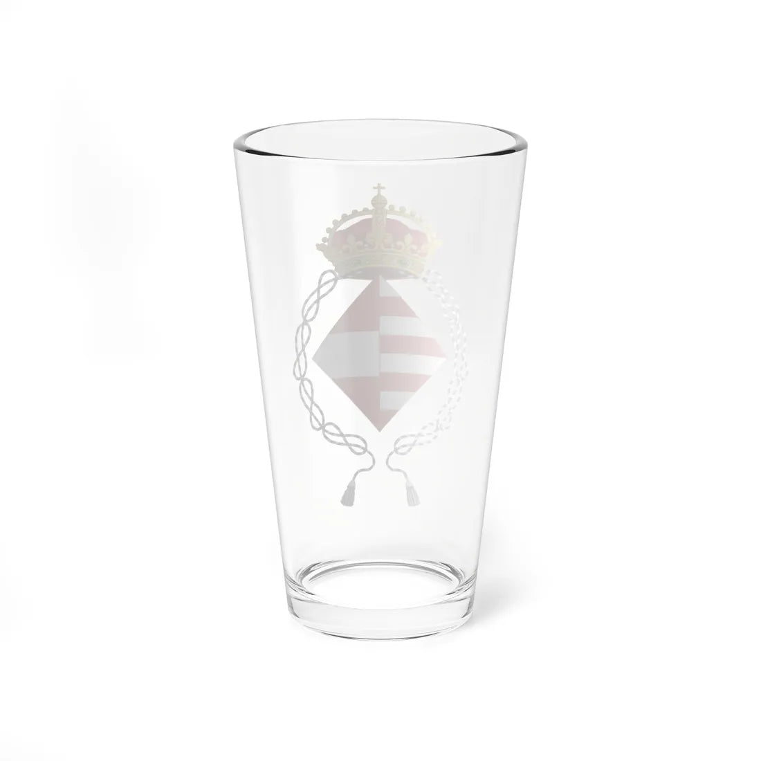 Coat of Arms of Mary of Austria as Dowager Queen of Hungary (Belgium) (Coat of Arms) Pint Glass 16oz - Go Mug Yourself