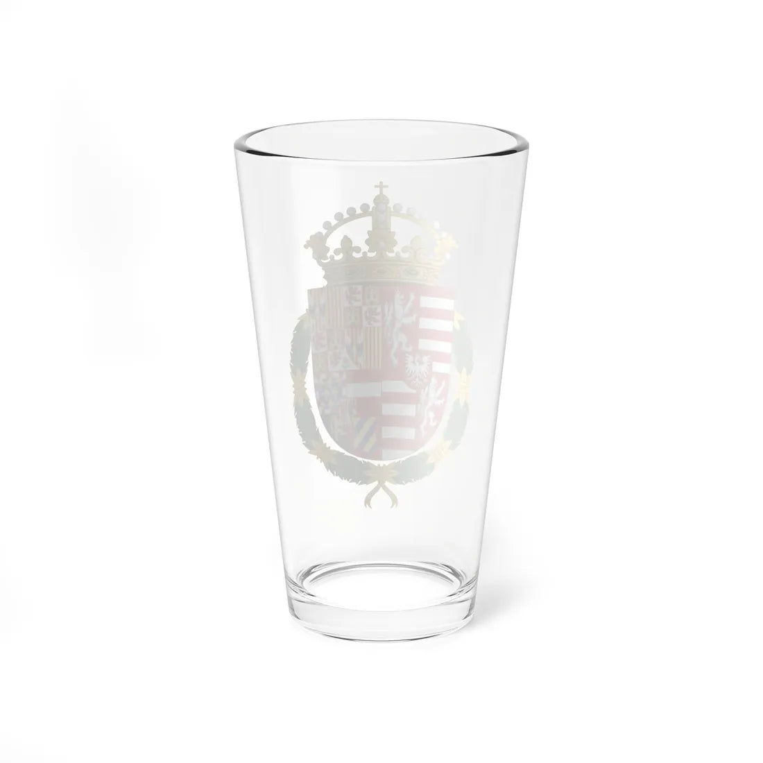 Coat of Arms of Mary of Austria as Queen of Hungary (Belgium) (Coat of Arms) Pint Glass 16oz - Go Mug Yourself