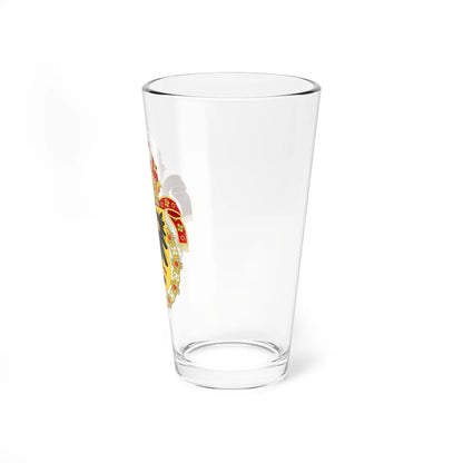 Coat of Arms of Matthias Holy Roman Emperor-Or shield variant (Austria) (Coat of Arms) Pint Glass 16oz - Go Mug Yourself
