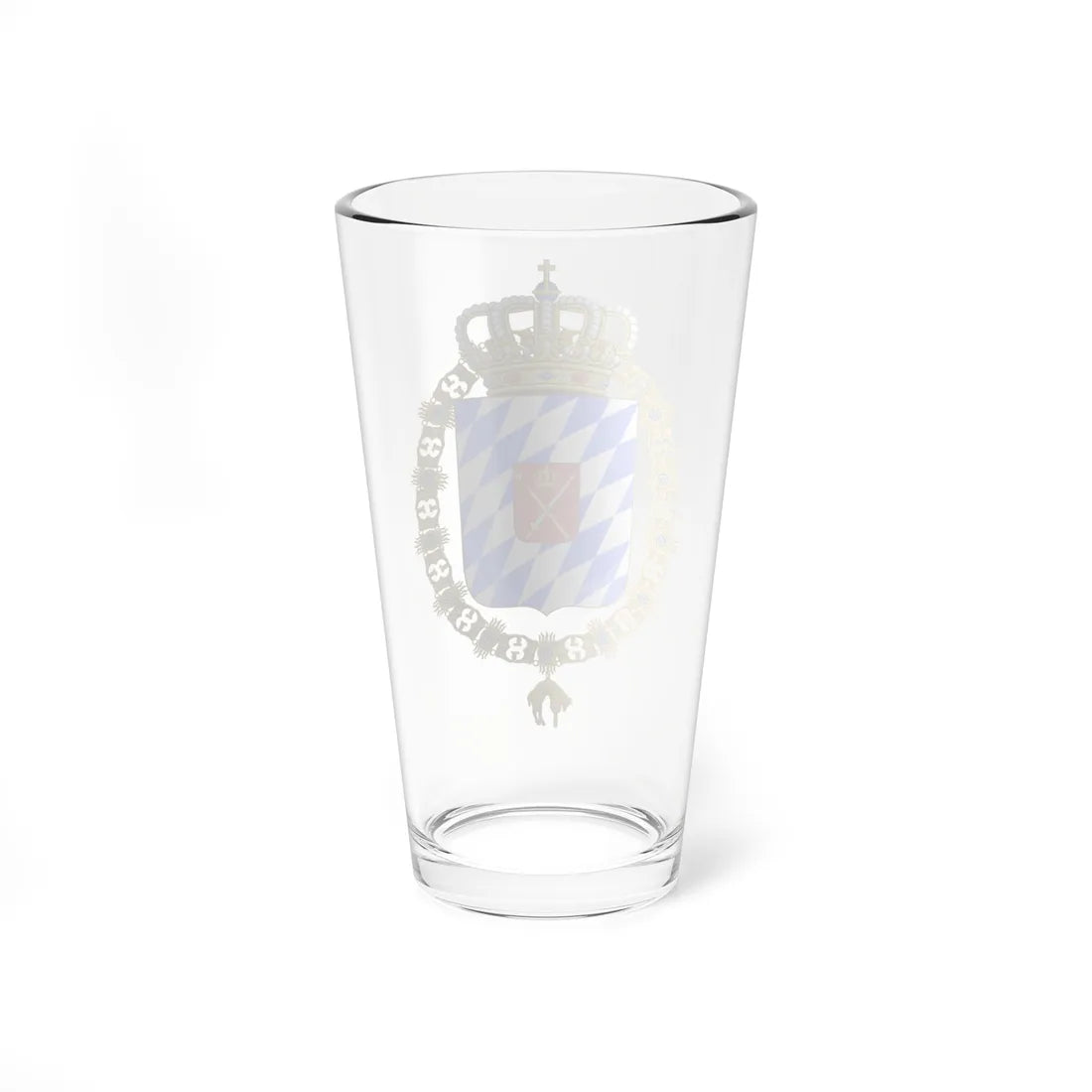 Coat of Arms of Maximilian I Joseph Elector and King of Bavaria Order of the Golden Fleece (Austria) (Coat of Arms) Pint Glass 16oz - Go Mug Yourself