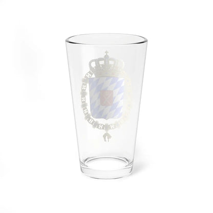 Coat of Arms of Maximilian I Joseph Elector and King of Bavaria Order of the Golden Fleece (Austria) (Coat of Arms) Pint Glass 16oz - Go Mug Yourself