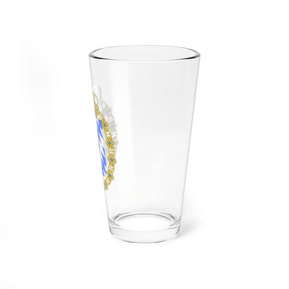 Coat of Arms of Maximilian I Joseph Elector and King of Bavaria Order of the Golden Fleece (Austria) (Coat of Arms) Pint Glass 16oz - Go Mug Yourself