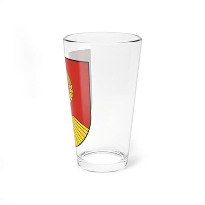 Coat of Arms of Medzilaborce (Slovakia) (Coat of Arms) Pint Glass 16oz - Go Mug Yourself