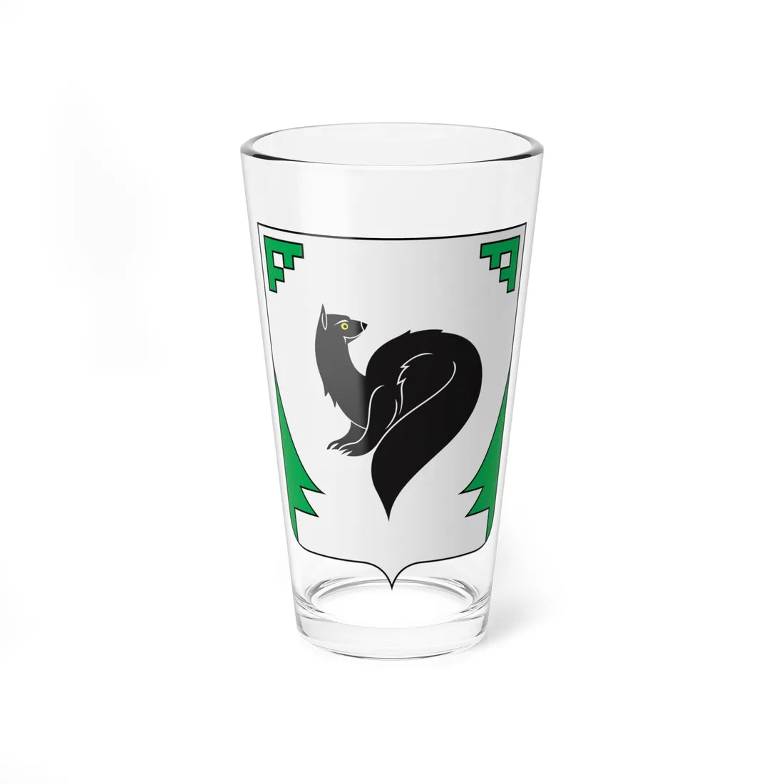 Coat of Arms of Megion (Russia) (Coat of Arms) Pint Glass 16oz 16oz - Go Mug Yourself