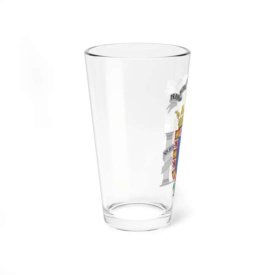 Coat of Arms of Melilla (Spain) (Coat of Arms) Pint Glass 16oz - Go Mug Yourself