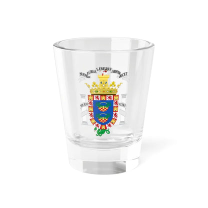 Coat of Arms of Melilla (Spain) (Coat of Arms) Shot Glass 1.5oz 1.5oz - Go Mug Yourself
