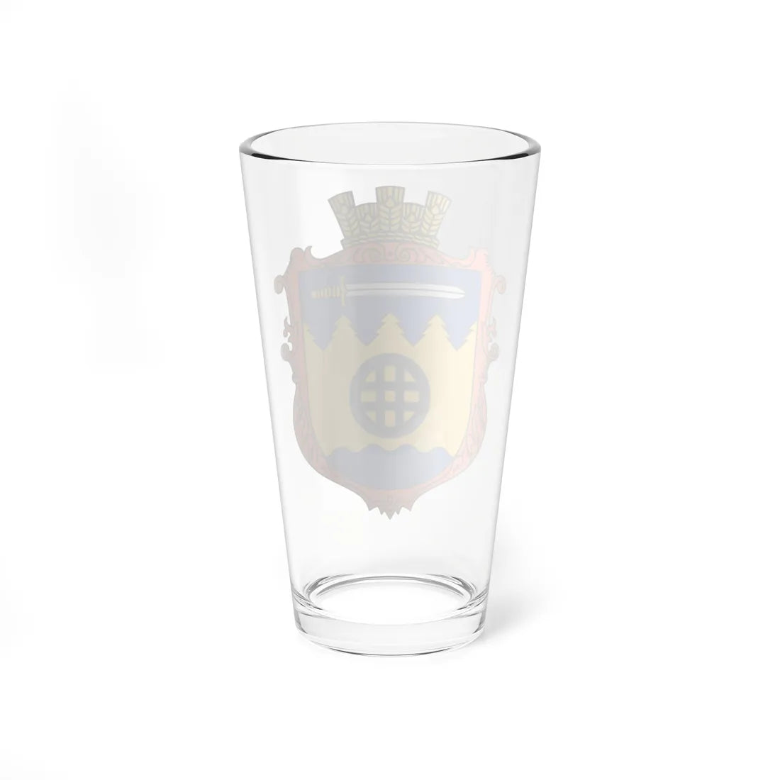Coat of Arms of Melnychne (Ukraine) (Coat of Arms) Pint Glass 16oz - Go Mug Yourself