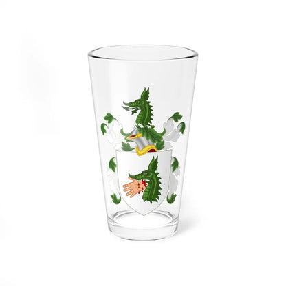 Coat of Arms of Meriwether Lewis (United States) (Coat of Arms) Pint Glass 16oz 16oz - Go Mug Yourself