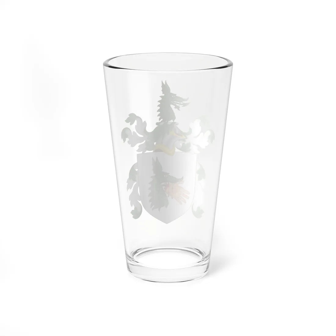 Coat of Arms of Meriwether Lewis (United States) (Coat of Arms) Pint Glass 16oz - Go Mug Yourself