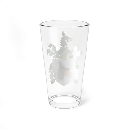 Coat of Arms of Meriwether Lewis (United States) (Coat of Arms) Pint Glass 16oz - Go Mug Yourself