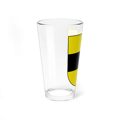 Coat of arms of Metzerlen-Mariastein (Switzerland) (Coat of Arms) Pint Glass 16oz - Go Mug Yourself